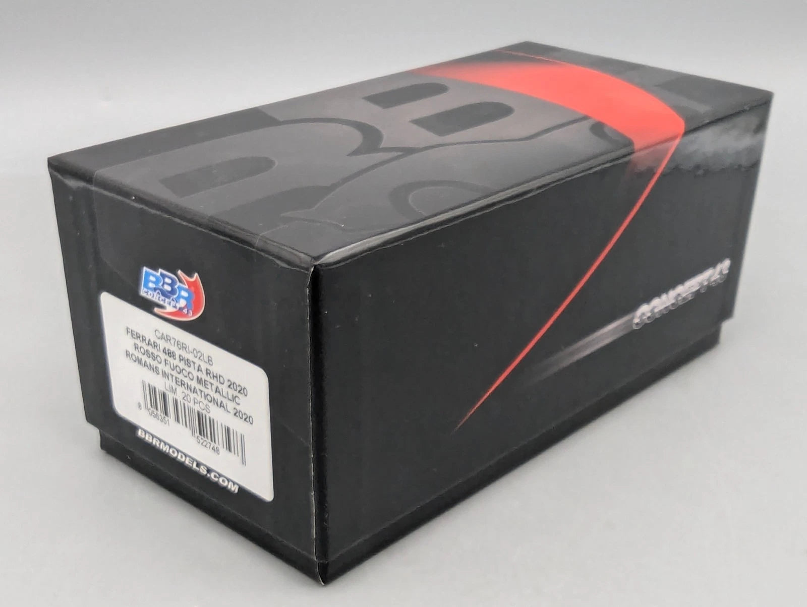 Modellautos 1:43 BBR Concept43 Ferrari 488 Pista RHD 2020 Rosso Fuoco 01/20 OVP