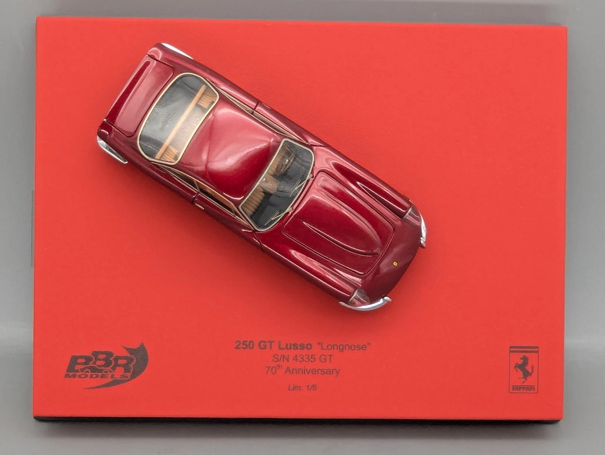 Modellautos 1:43 BBR Ferrari 250 GT Lusso Long Nose S/N 4335 GT Ltd 01/05 OVP