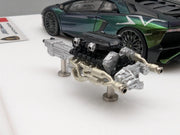Eidolon Make Up 1:43 Lamborghini Aventador LP750-4 SV 2015 Engine Set 06/30 OVP