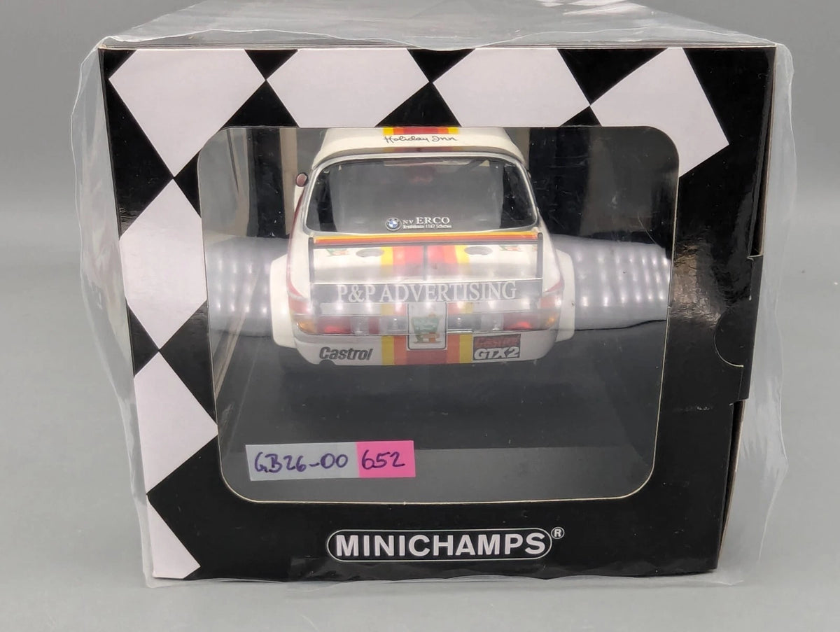 Modellautos 1:18 Minichamps BMW 3.0 CSL Nürburgring 1976 #4 Juma Tuning mit OVP