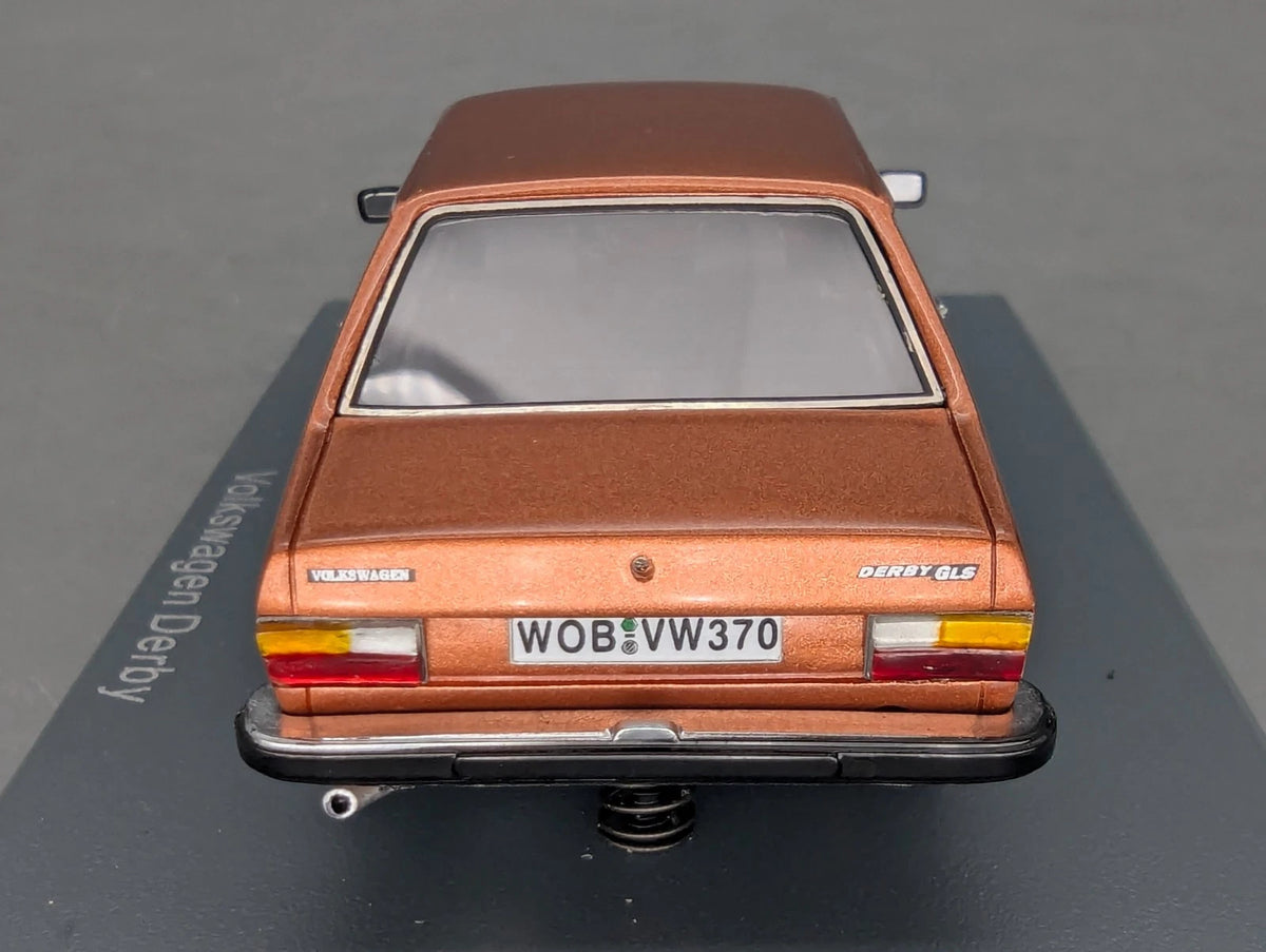 Modellautos 1:43 Neo Scale Models Volkswagen VW Derby GLS Kupfer Met. mit OVP