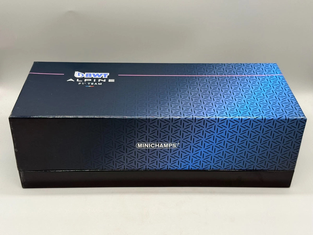 Modellautos 1:18 Minichamps BWT Alpine F1 Team A523 Esteban Ocon GP 2023 mit OVP