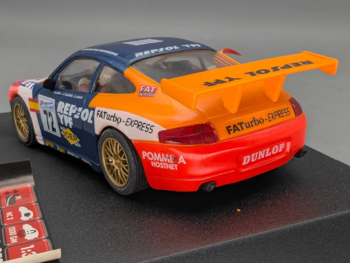 Modellautos Slotcar 1:32 Ninco 50240 Porsche 911 GT3 R Repsol #72 mit OVP