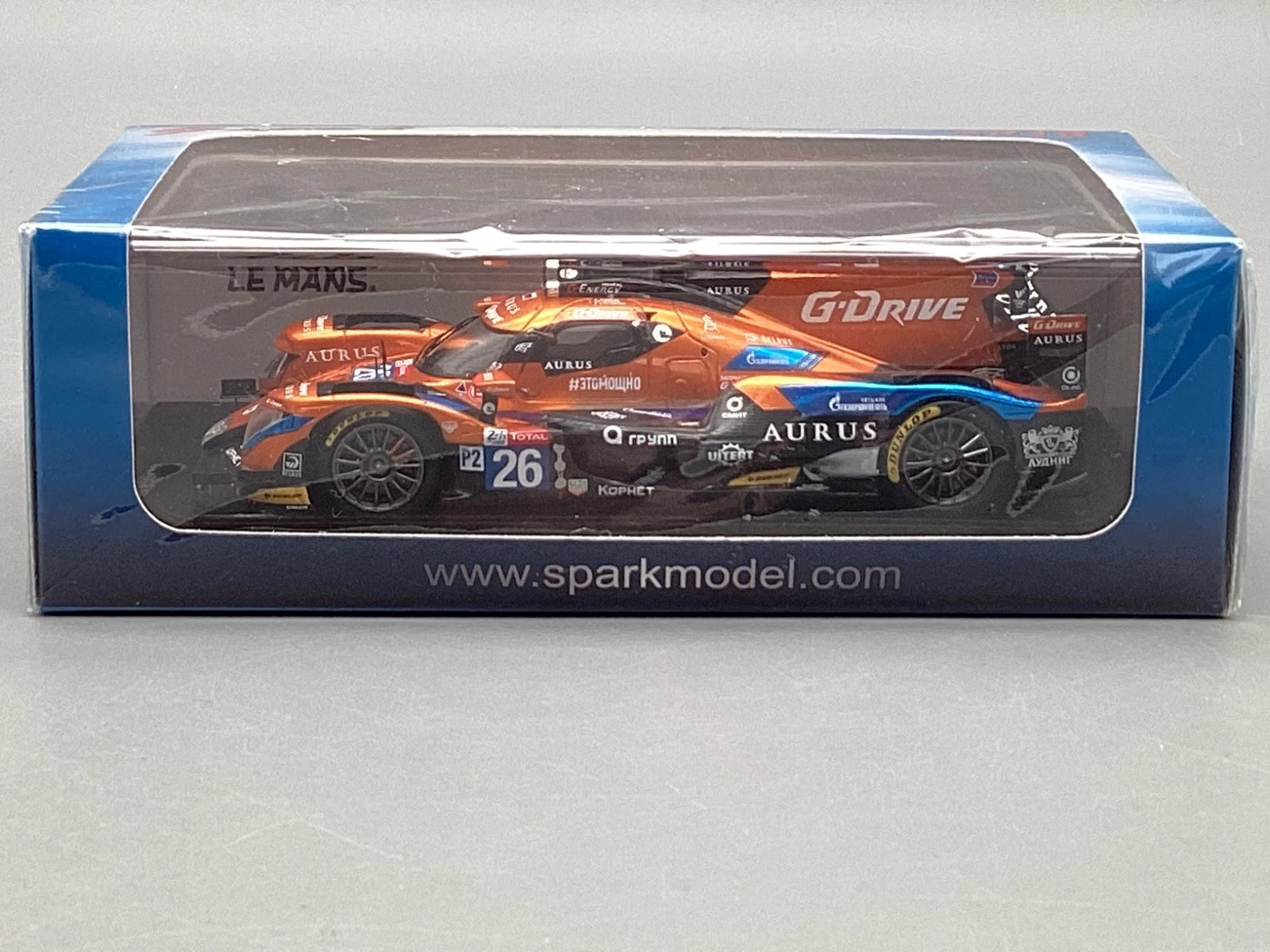 Modellautos 1:43 Spark Aurus 01 Gibson G-Drive LM 2019 #26 OVP ungeöffnet