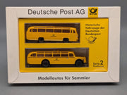 Bus Modelle 1:87 Brekina Serie 2 Postbusse Mercedes-Benz O 321 und O 6600 OVP