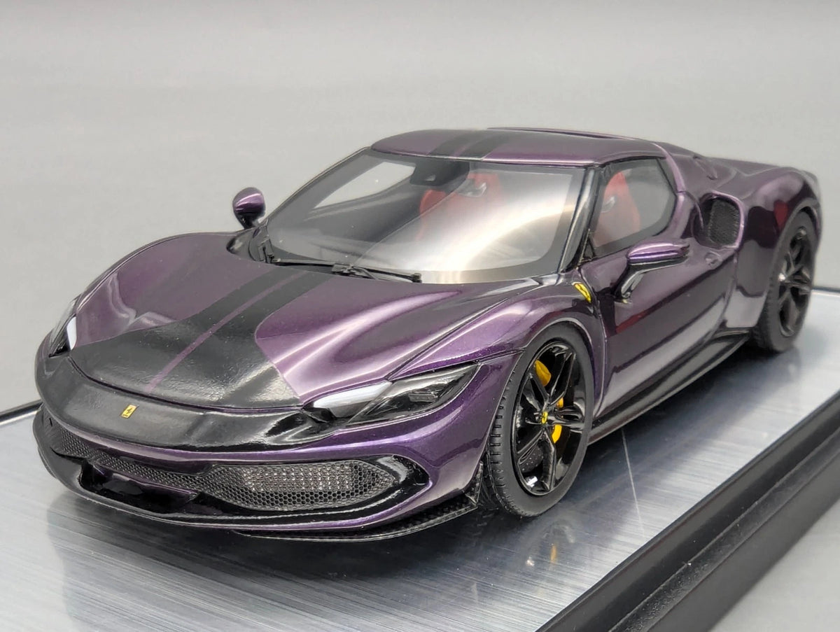 Modellautos 1:43 BBR Concept43 Ferrari 296 GTB Viola Dino Gloss Ltd 07/20 OVP
