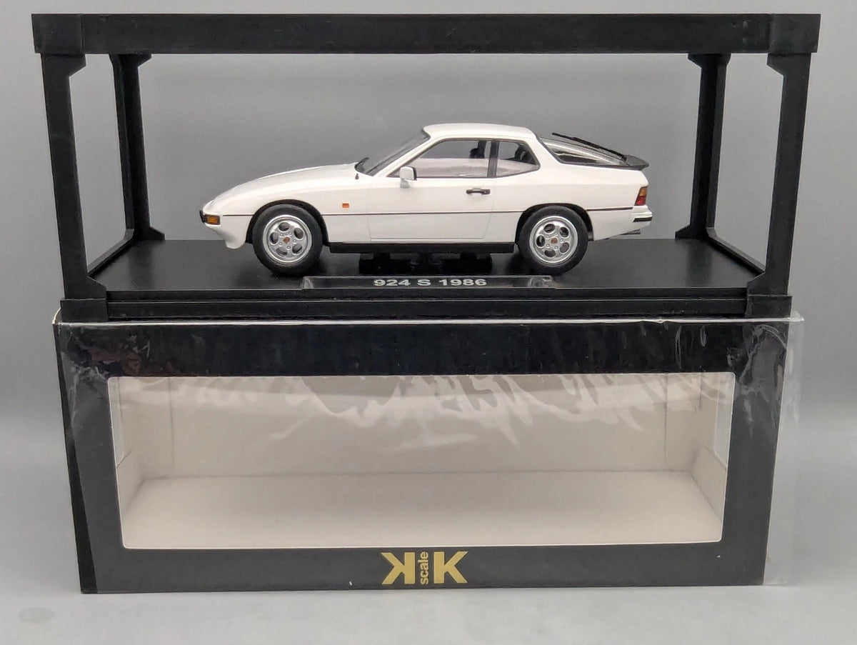 Modellautos 1:18 KK-Scale Porsche 924 S 1986 Weiß mit OVP