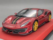 Modellautos 1:43 BBR Concept43 Ferrari 488 Pista RHD 2020 Rosso Fi Ltd 18/20 OVP