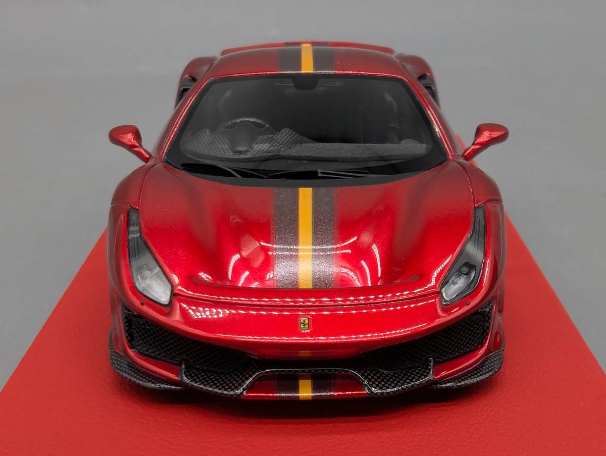 Modellautos 1:43 BBR Concept43 Ferrari 488 Pista RHD 2020 Rosso Fuoco 01/20 OVP