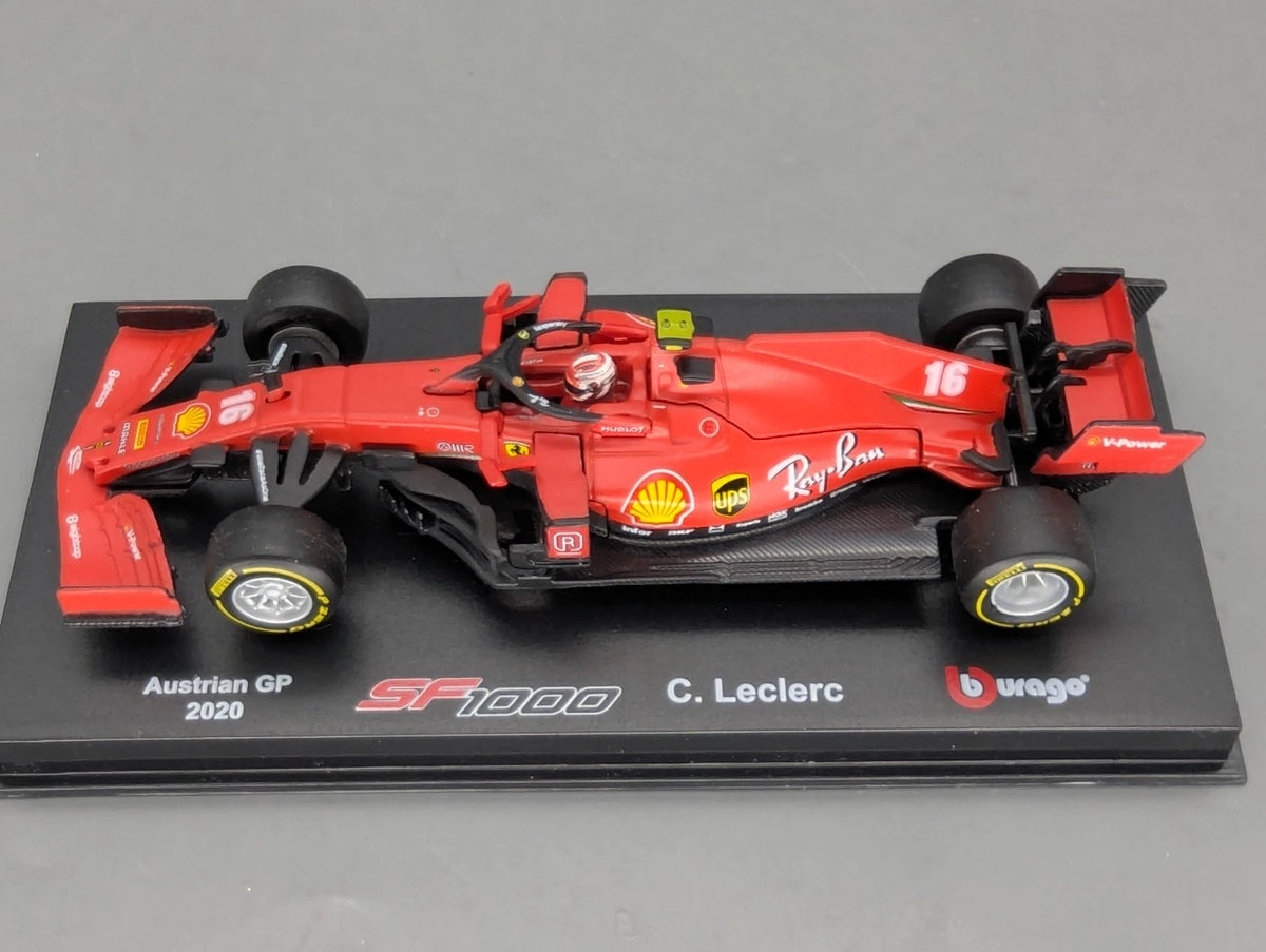 Modellautos 1:43 Bburago Ferrari SF1000 Austian GP 2020 #16 C. Leclerc mit OVP