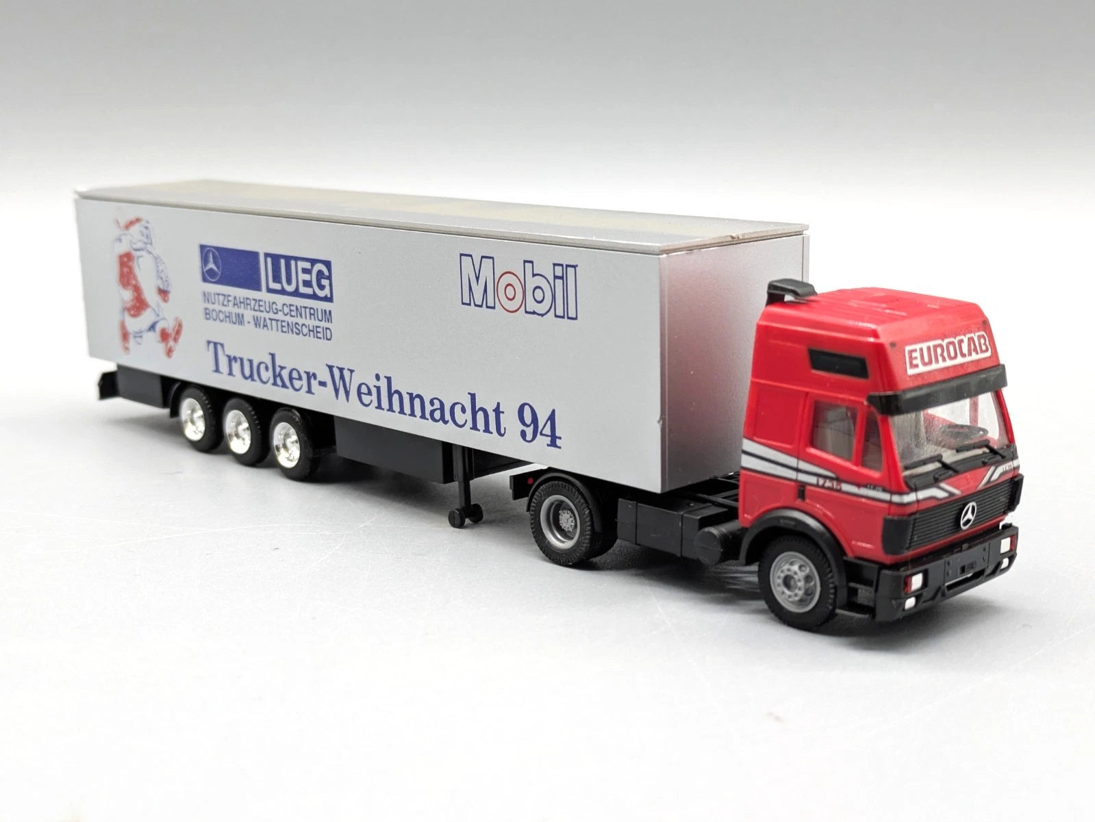 Lkw 1:87 Albedo Mercedes-Benz Lueg Trucker-Weihnacht 94 mit OVP