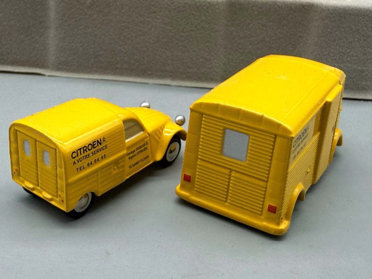 Modellautos 1:90 Schuco Piccolo 2er-Set Citroen Kundendienst in OVP