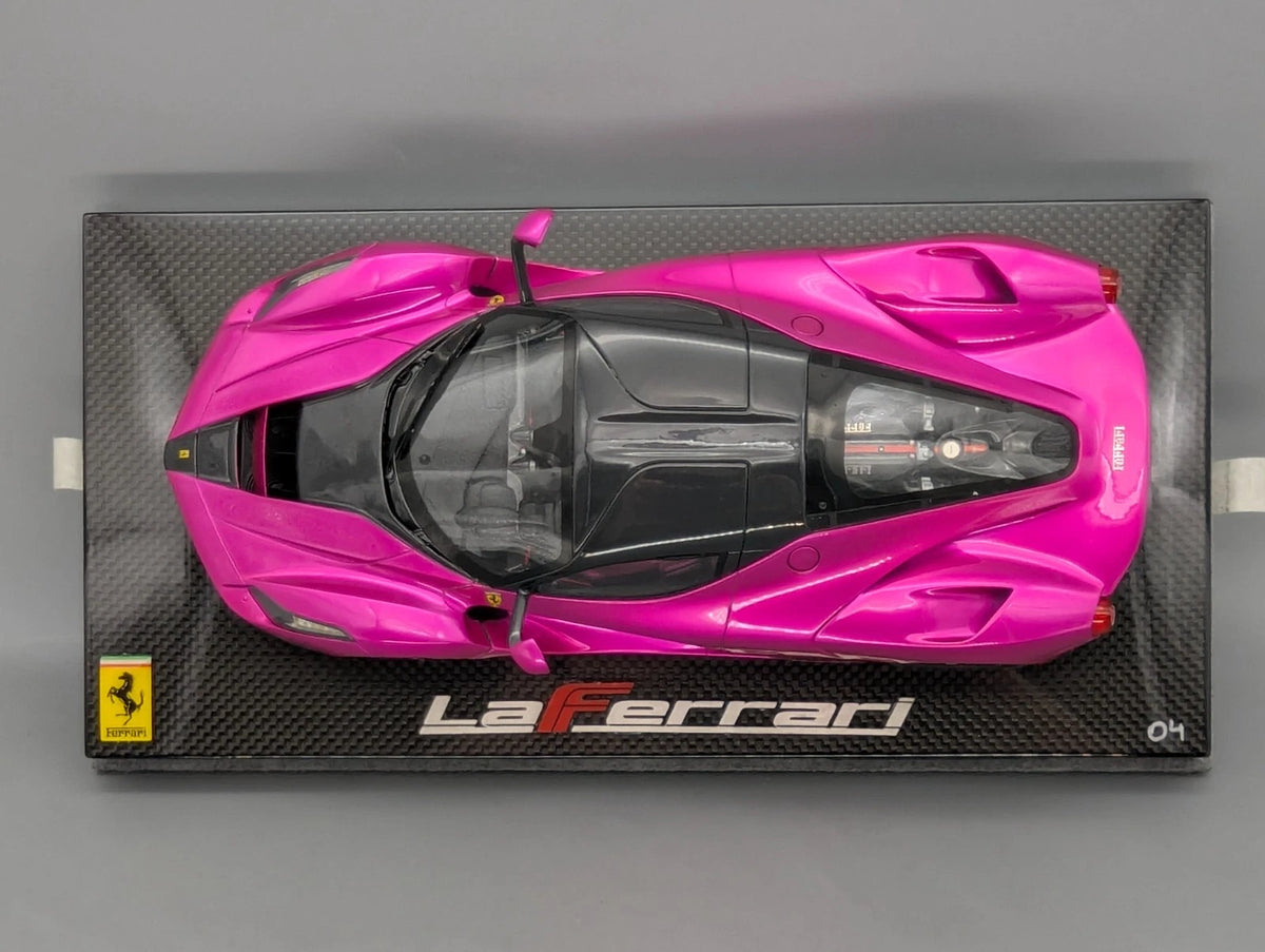 Modellautos 1:18 BBR Ferrari LaFerrari Pink Flash Ltd 04/05 OVP