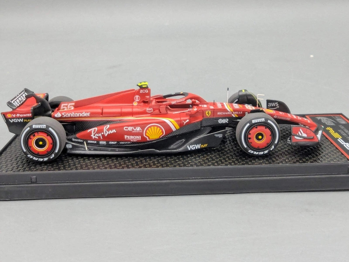 Modellautos  1:43 BBR Concept43 Ferrari SF-24 WINNER GP AUS 2024 #55 Sainz OVP