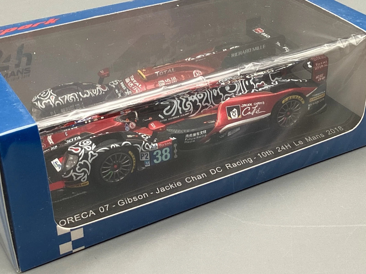 Modellautos 1:43 Spark Oreca 07 Gibson Jackie Chan LM 2018 #38 OVP ungeöffnet