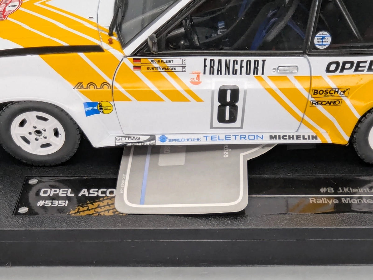 Modellautos 1:18 Sun Star Opel Ascona 400 Rallye Monte Carlo 1980 #8 mit OVP