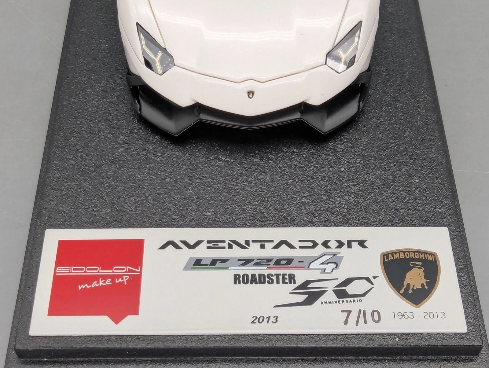 Eidolon Make Up 1:43 Lamborghini Aventador LP720-4 Roadster Weiß 2013 07/10 OVP