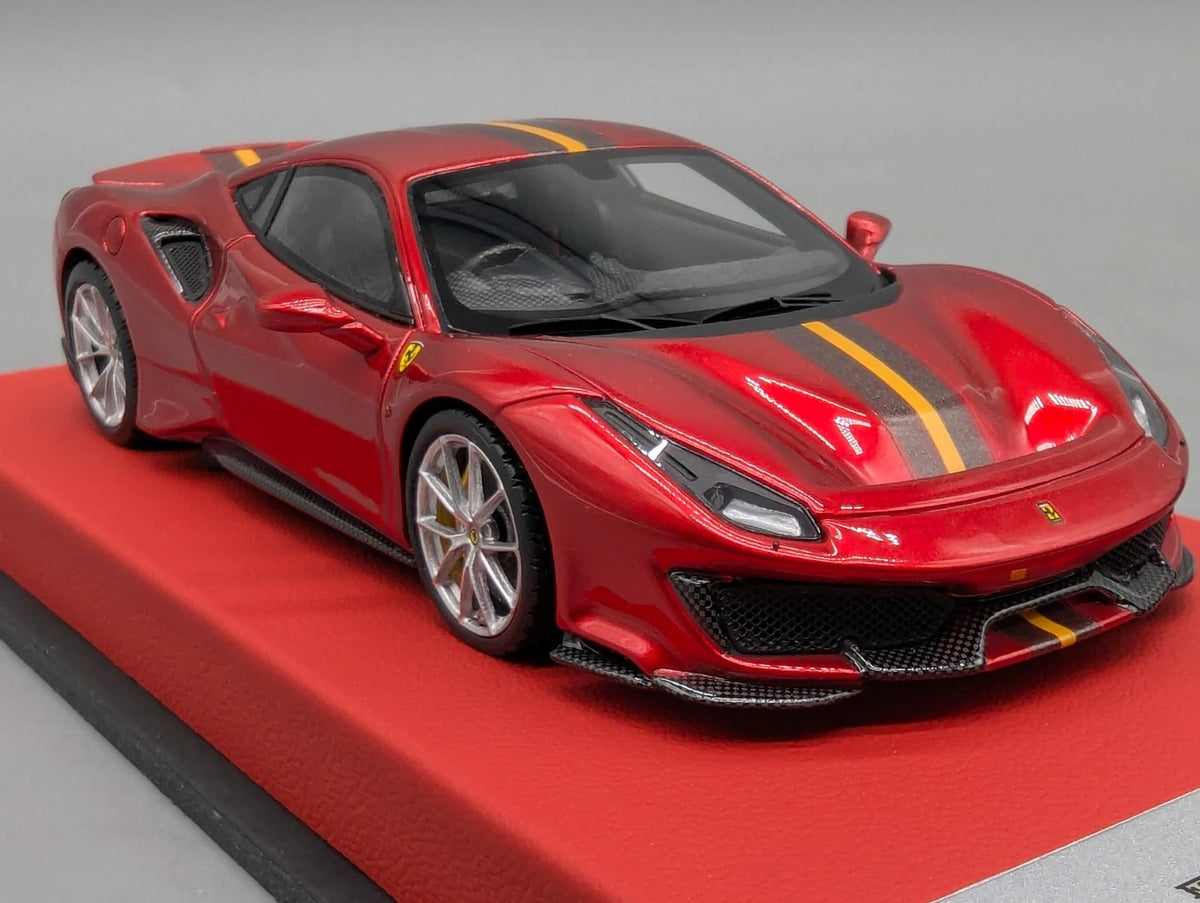 Modellautos 1:43 BBR Concept43 Ferrari 488 Pista RHD 2020 Rosso Fuoco 01/20 OVP