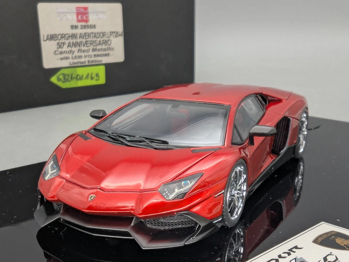 Eidolon Make Up 1:43 Lamborghini Aventador LP720-4 50. Annivers. Engine Set OVP