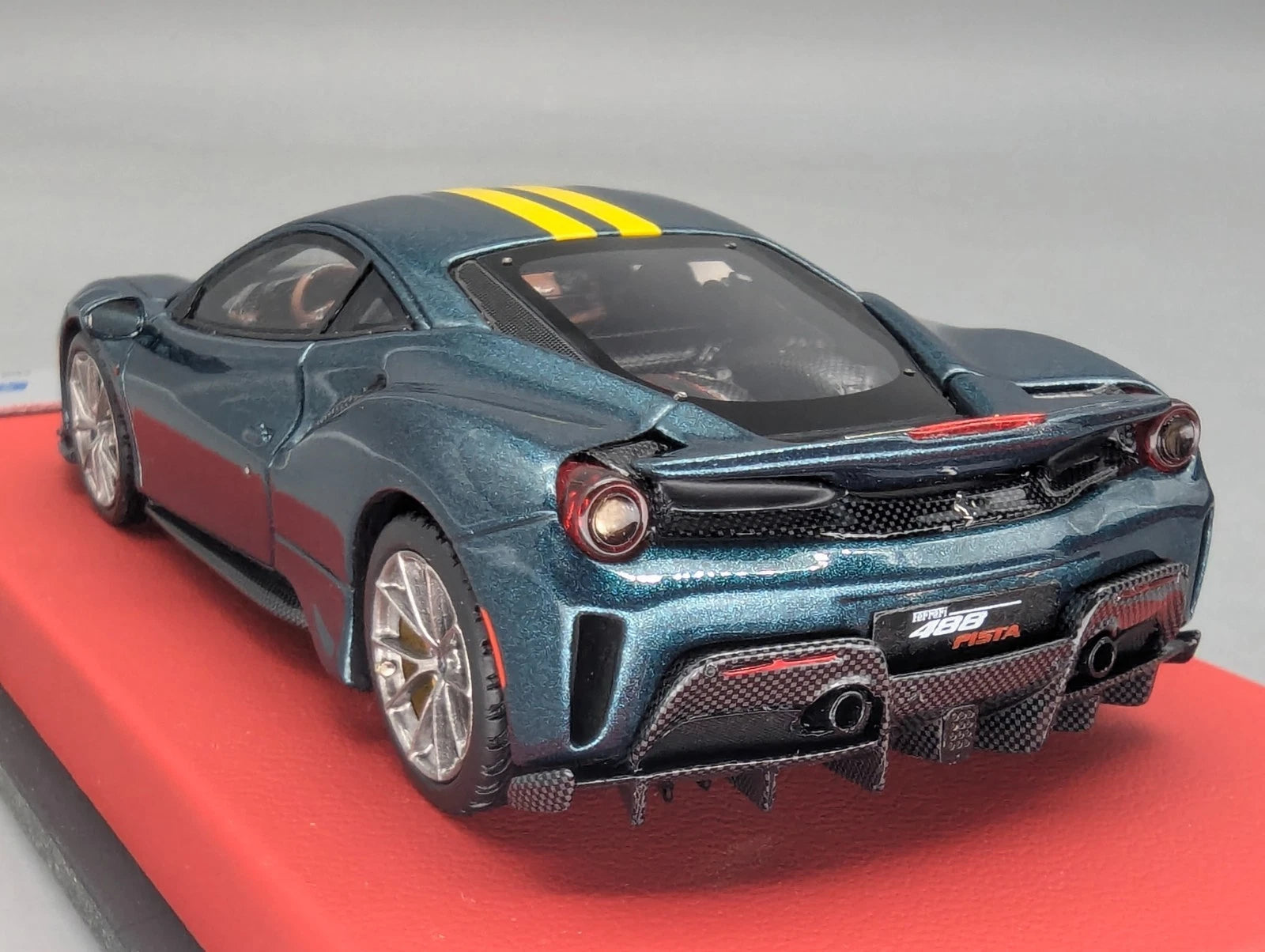 Modellautos 1:43 BBR Concept43 Ferrari 488 Pista LHD Verde Scuro Ltd 01/20 OVP