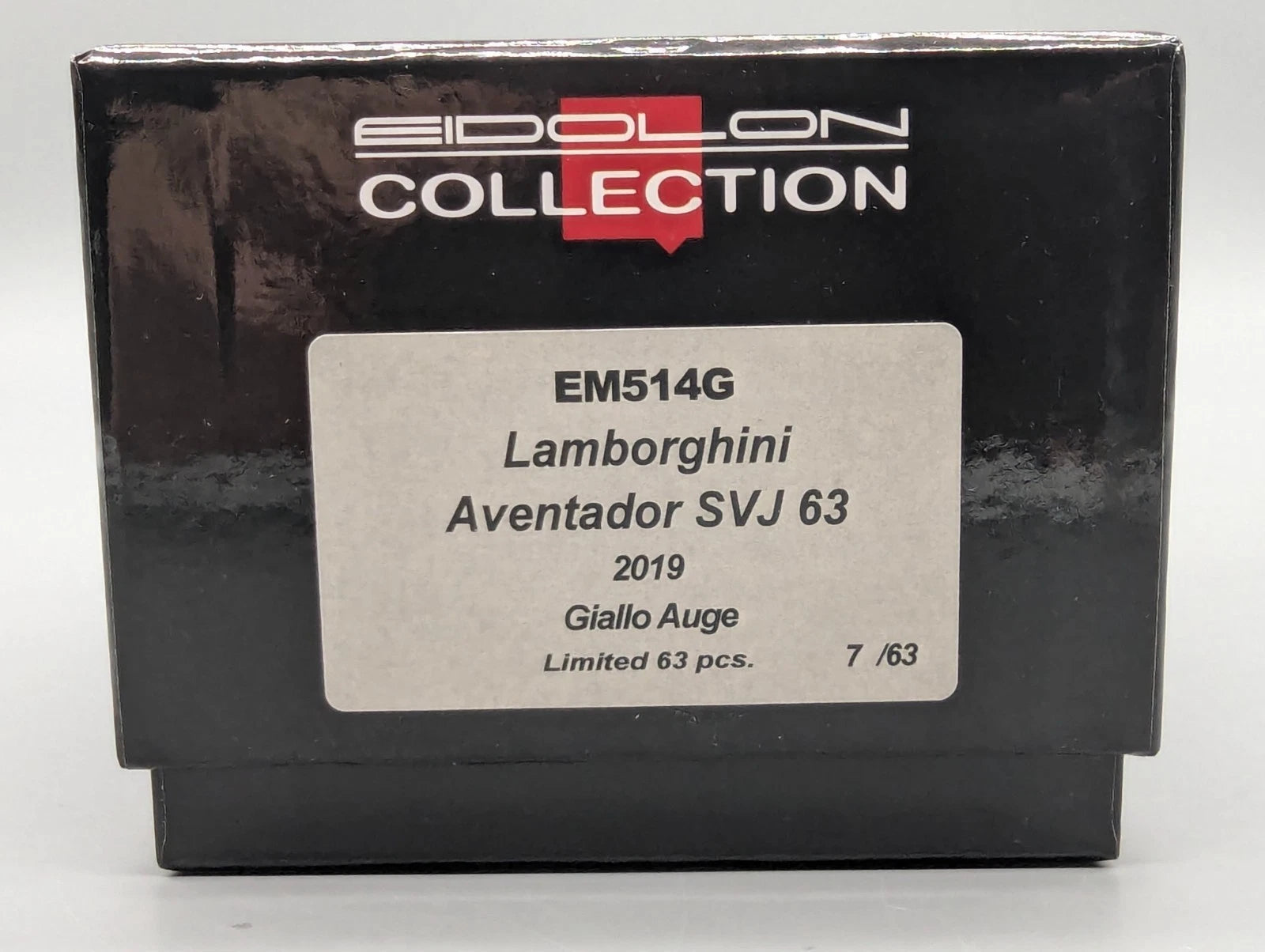Eidolon Make Up 1:43 Lamborghini Aventador SVJ 63 2018 #63 Gelb Ltd 7/63 OVP