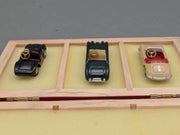 Modellautos 1:90 Schuco Piccolo-Set 1999 3-teilig Porsche Jaguar Ferrari OVP