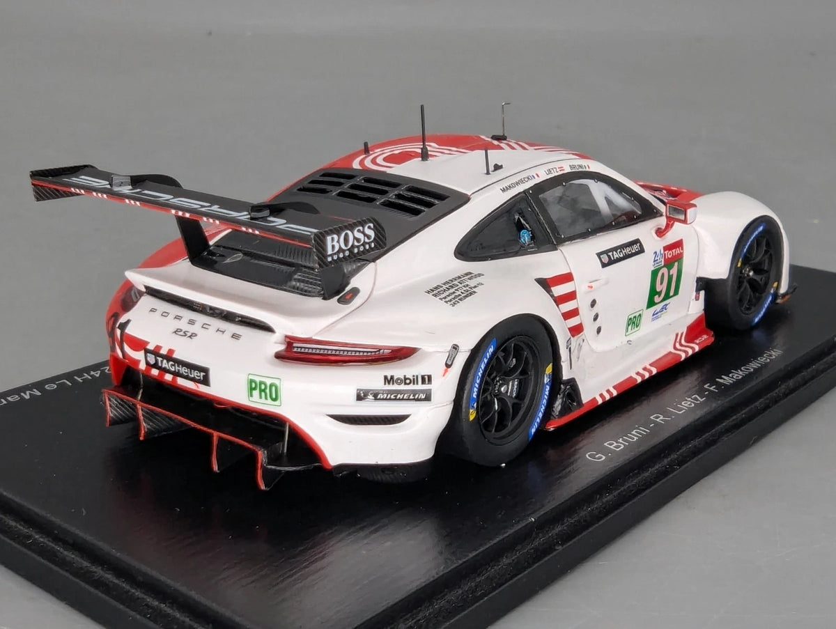 Modellautos 1:43 Spark S7983 Porsche 911 RSR-19 1.Pole 24h Le Mans 2020 #91 OVP