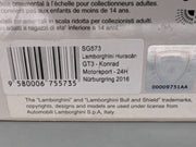 Modellautos 1:43 Spark SG573 Lamborghini Huracan GT3 24h Nbrg 2016 #25 OVP