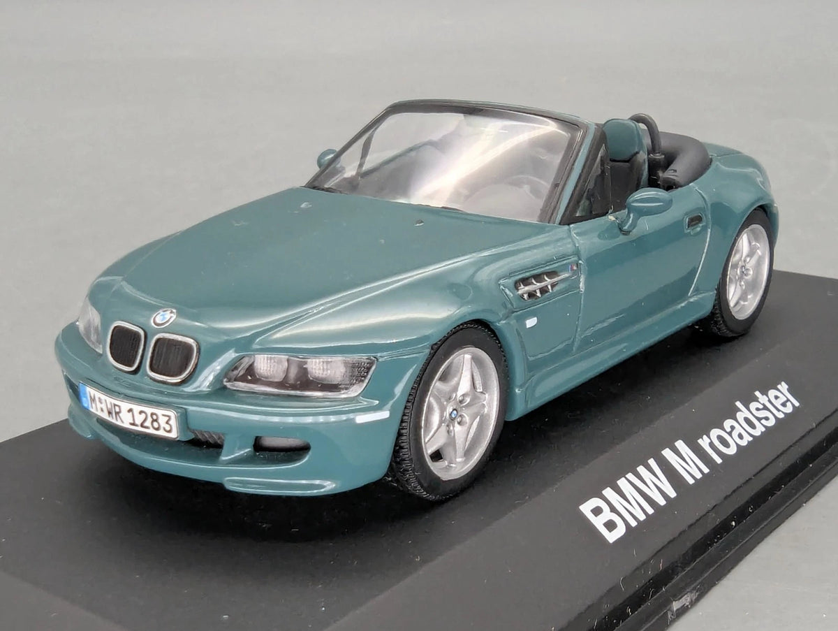 Modellautos 1:43 Minichamps BMW M Roadster Grün Dealer OVP