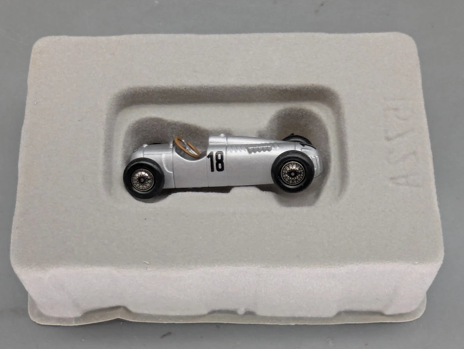 Modellautos 1:90 Schuco Piccolo Auto Union Typ C Eifelrennen 1936 #18 in OVP