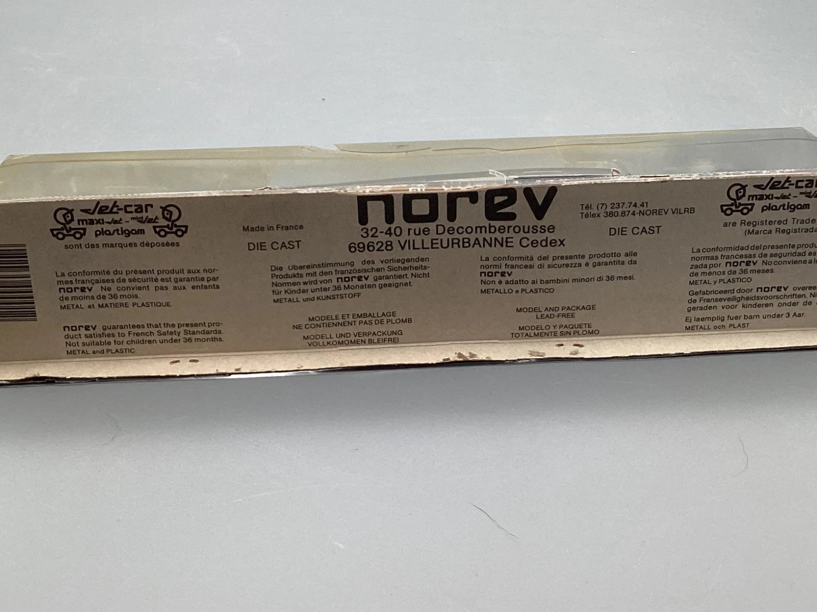 Modellautos 1:43 Norev No.504 Cort. President Citroen SM Maxi Jet selten in OVP