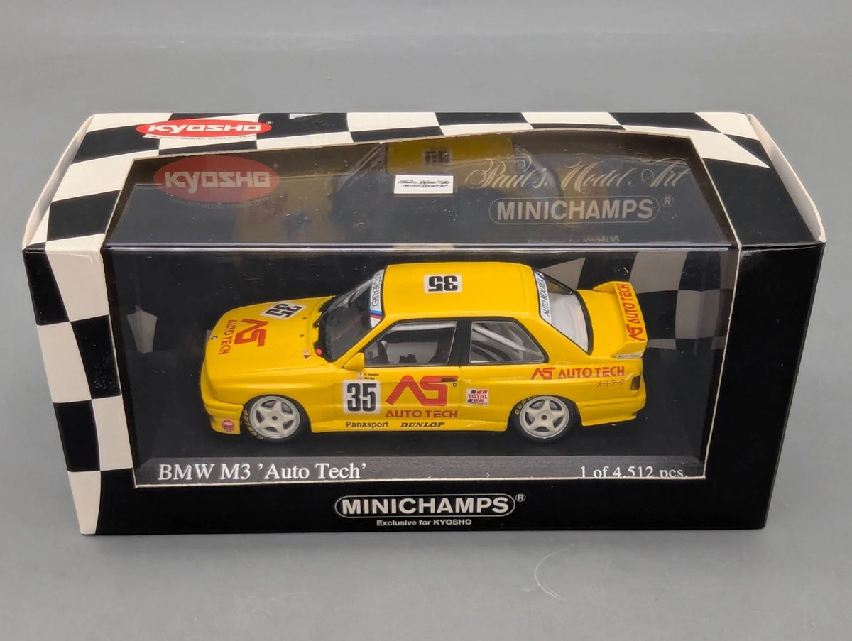 Modellautos 1:43 Minichamps BMW M3 Auto Tech JTCC 1988 #35 mit OVP