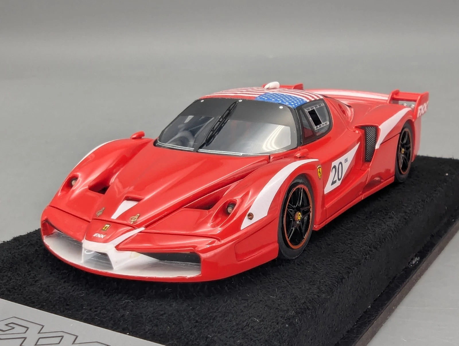 Modellautos 1:43 BBR CALSITO Ferrari FXX Evoluzione #20 Rot 20/20 OVP