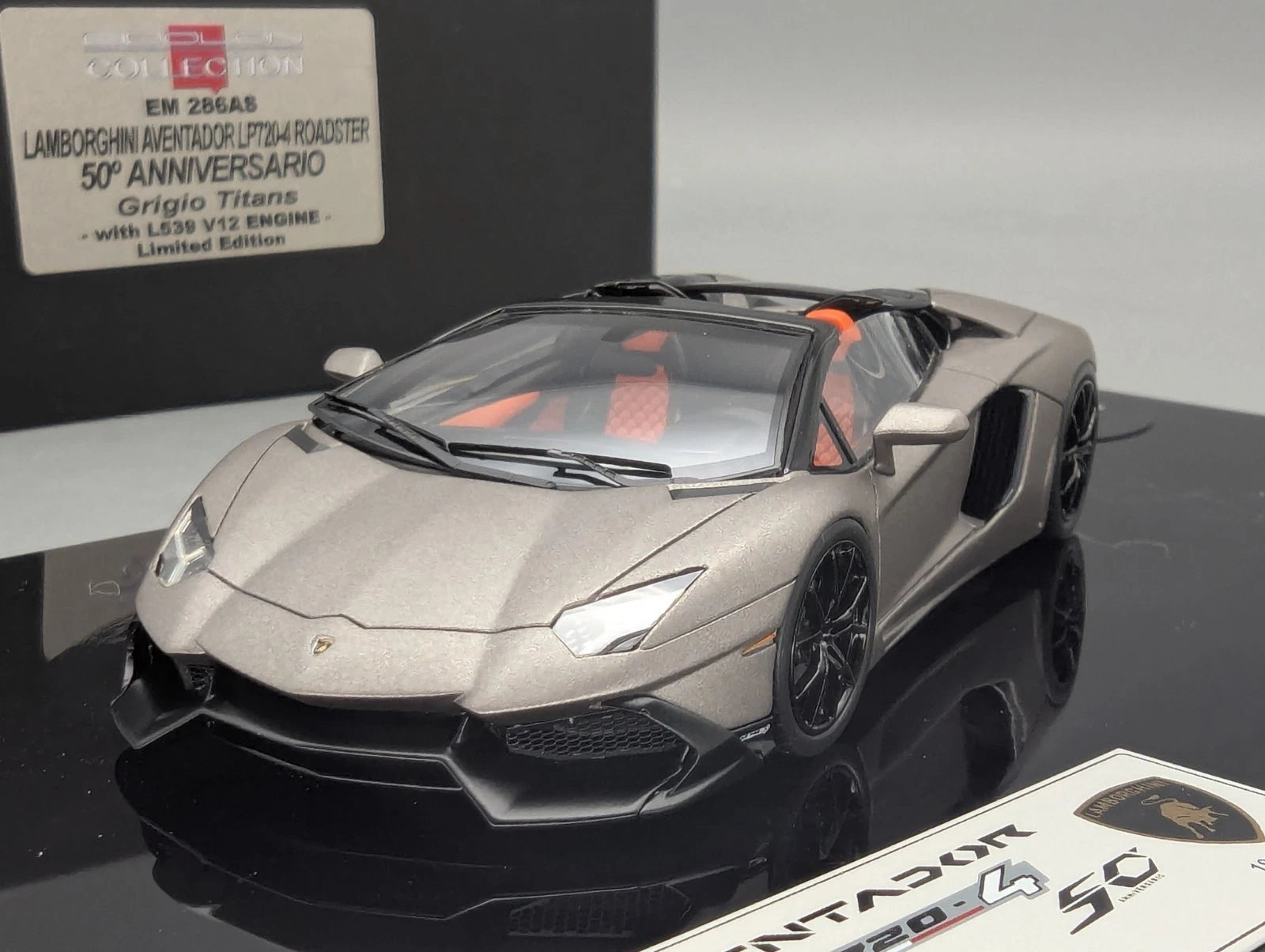 Eidolon Make Up 1:43 Lamborghini Aventador LP720-4 Roadster 2013 Engine Set OVP