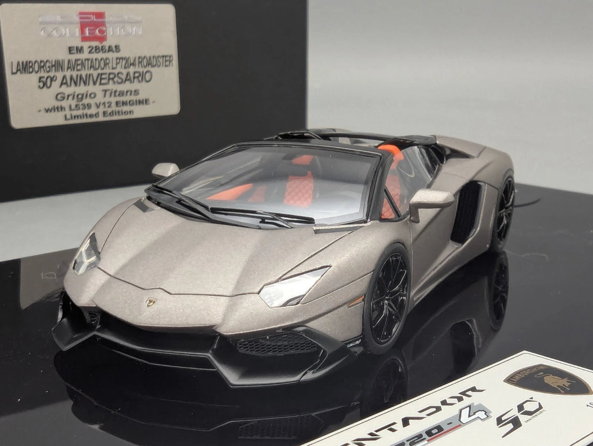 Eidolon Make Up 1:43 Lamborghini Aventador LP720-4 Roadster 2013 Engine Set OVP