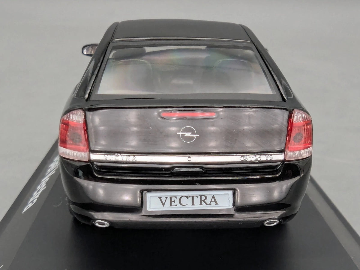 Modellautos 1:43 Schuco Opel Vectra GTS Schwarz mit Dealer OVP