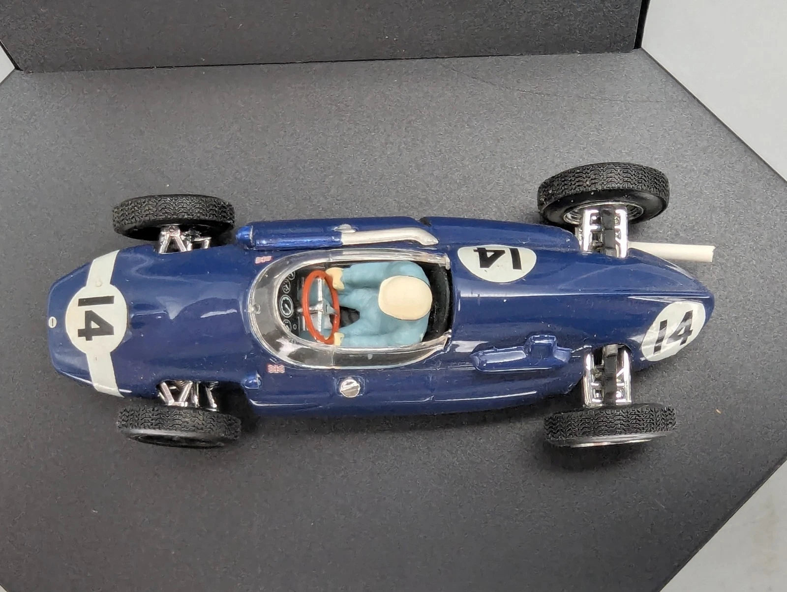 Modellautos 1:43 Quartzo Cooper Climax T51 WINNER Italien GP 1959 #14 Vitrine