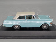 Modellautos 1:43 Minichamps Opel Rekord P2 1960 Blau Grau mit OVP