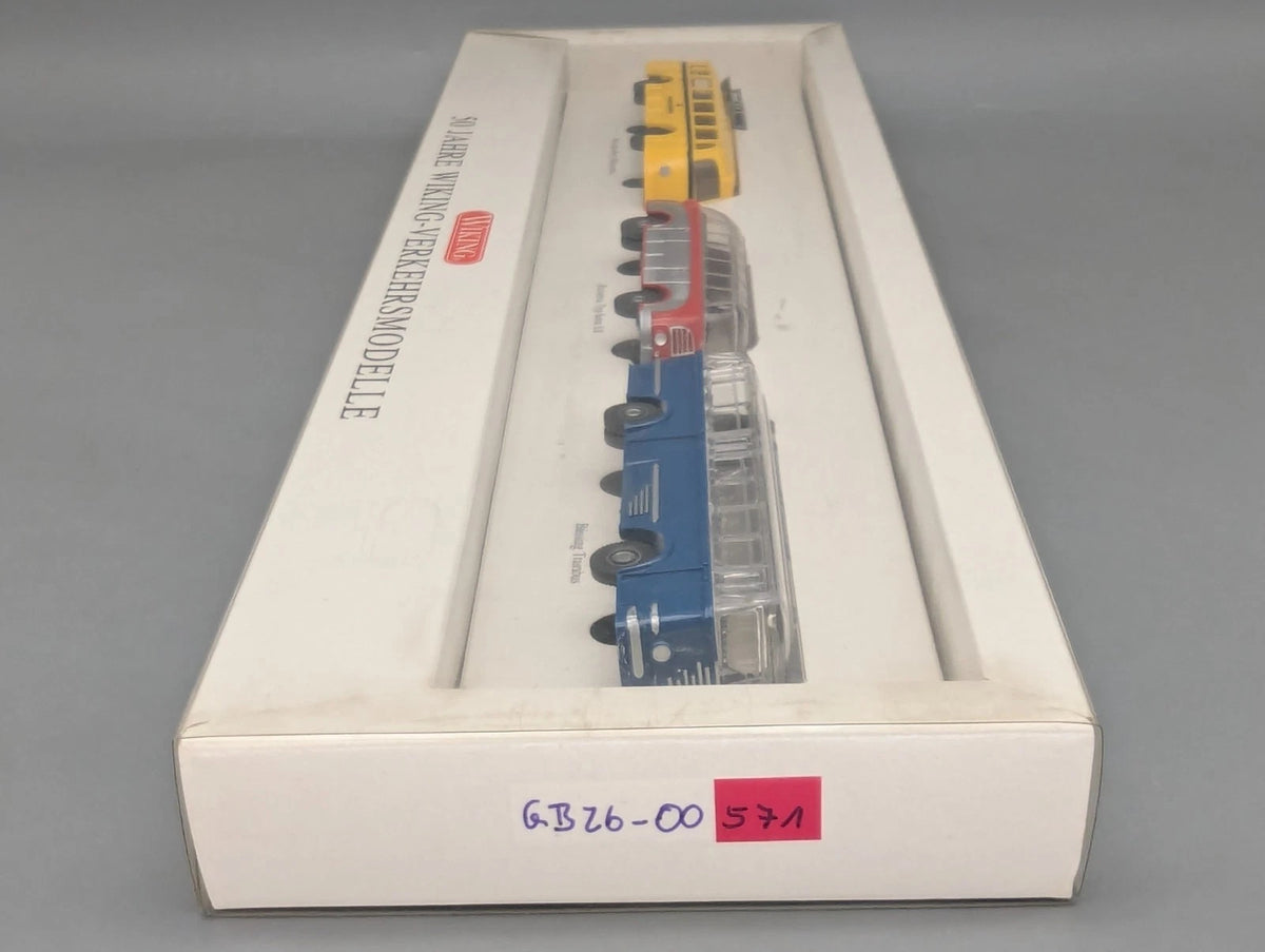 Bus Modelle HO 1:87 Wiking 50 Jahre Wiking-Verkehrsmodelle mit OVP