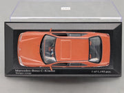 Modellautos 1:43 Minichamps Mercedes Benz C-Class 1997 Designo Orange mit OVP