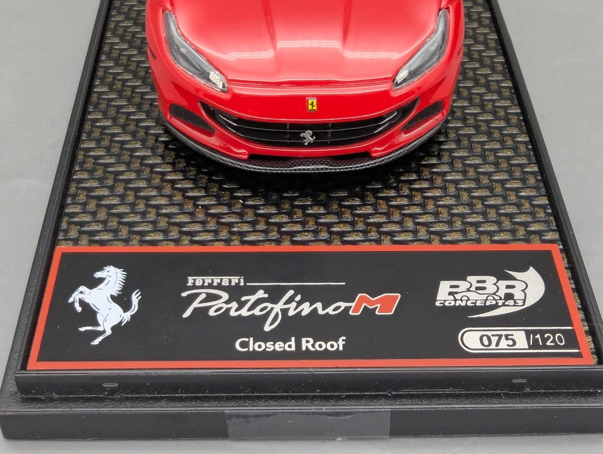 Modellautos 1:43 BBR Concept43 Ferrari Portofino M Spider CLOSED ROOF 75/120 OVP