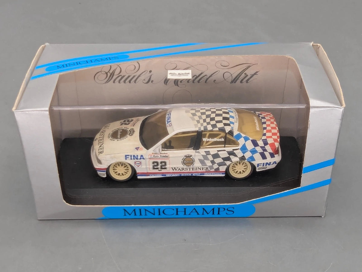 Modellautos 1:43 Minichamps BMW 318i  BC 1993 #22 J. Winkelhock mit OVP