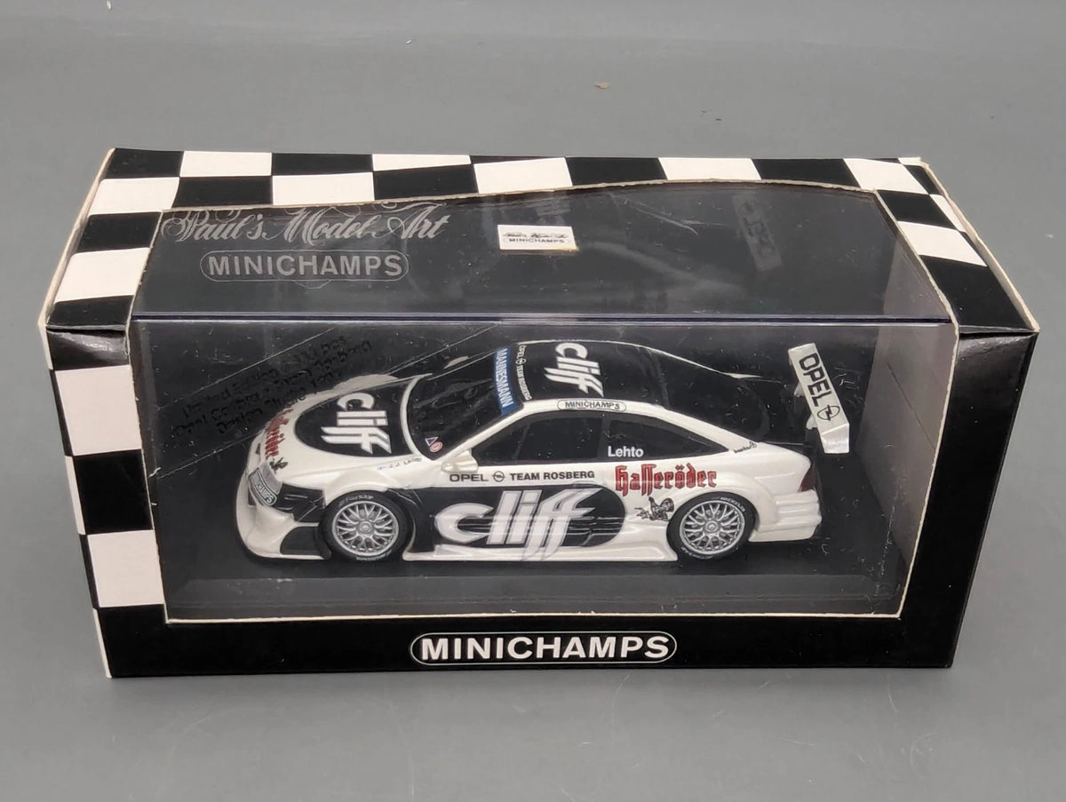 Modellautos 1:43 Minichamps Opel Calibra V6 ITC 1996 Designstudie J.J. Letho OVP