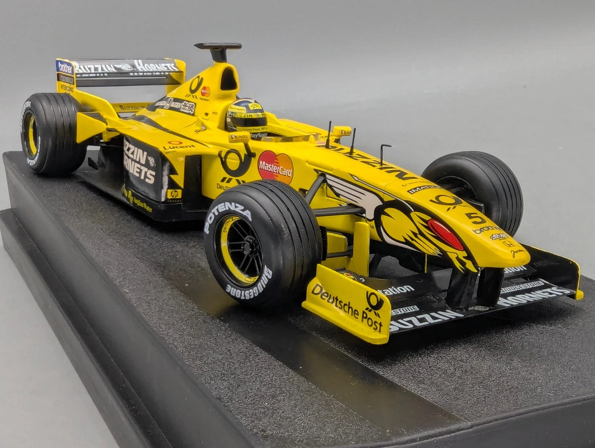 Modellautos 1:18 Hot Wheels Racing 2000 Jordan EJ10 #5 H. H. Frentzen mit OVP
