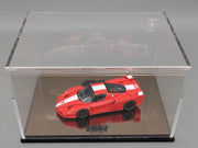 Modellautos 1:43 BBR Ferrari FXX 2006 Rot 005/150 Spiegelplatte Vitrine OVP