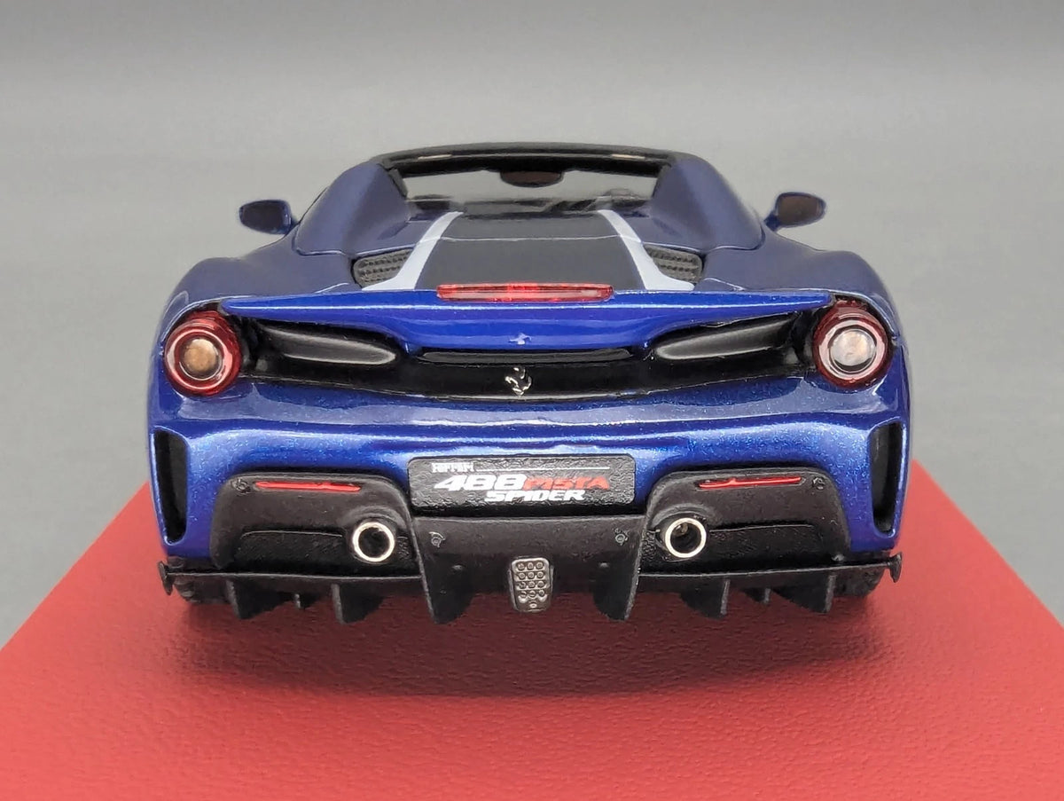 Modellautos 1:43 BBR Concept43 Ferrari 488 Pista Spider RHD BluTDF Ltd 01/20 OVP