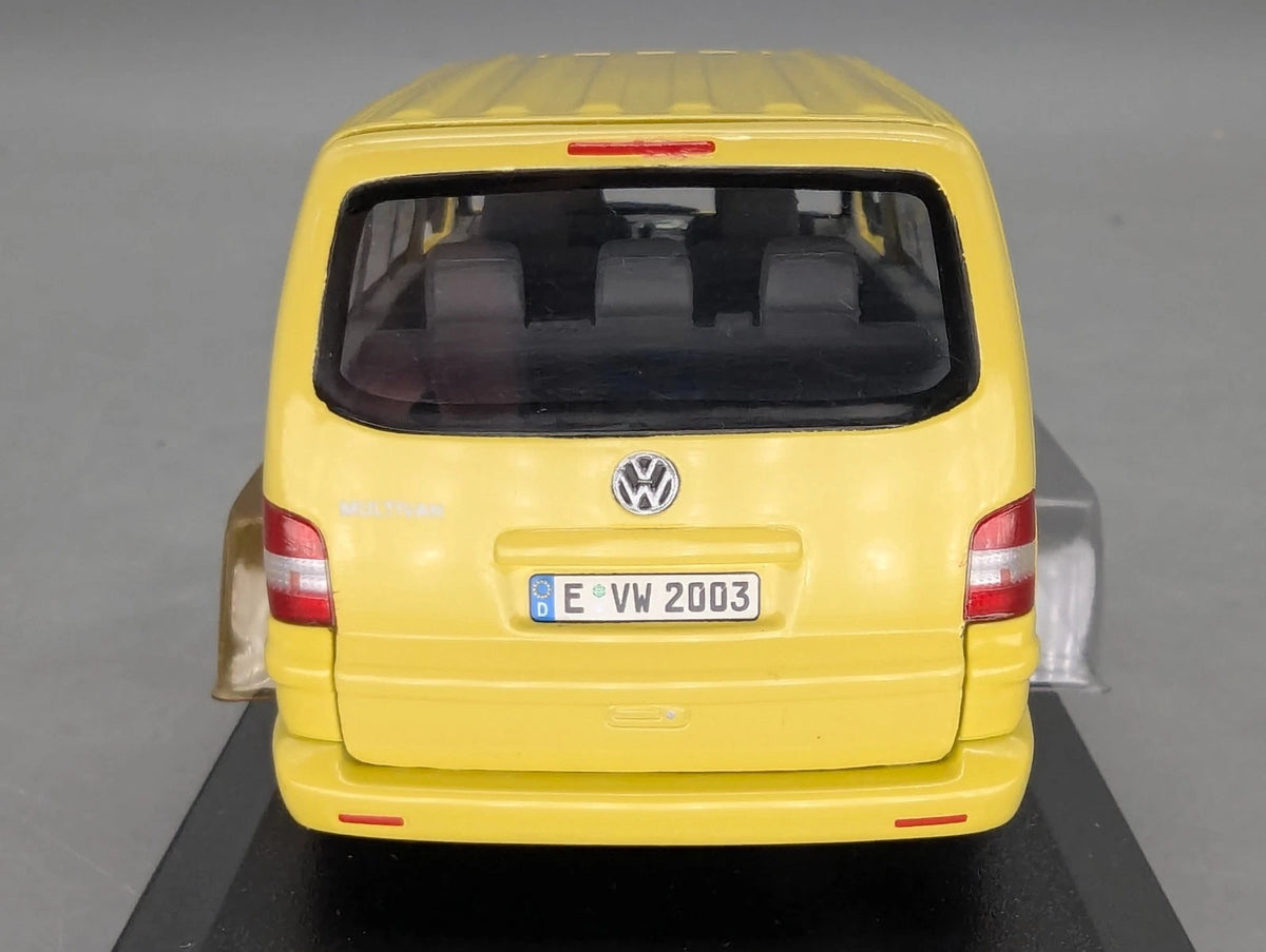 Modellautos 1:43 Minichamps VW T5 Multivan Gelb 2003 mit Dealer OVP