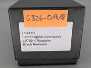 Modellautos 1:43 Looksmart Lamborghini Aventador Roadster LP 700-4  Black OVP