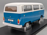 Modellautos 1:18 KK-Scale Volkswagen VW T2b Bus Türkisblau Weiß mit OVP