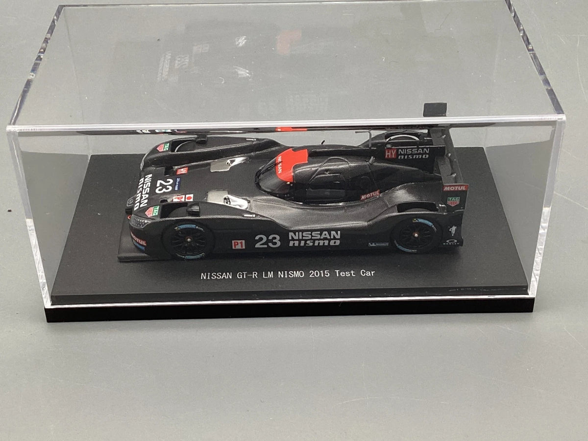 Modellautos 1:43 Ebbro Nissan GT-R LM Nismo 2015 Test Car #23 mit OVP